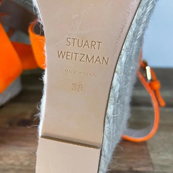 Stuart Weitzman Lexia Espadrille Wedges - Picture 6 of 7